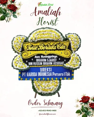 Papan Bunga Duka di Sekargadung